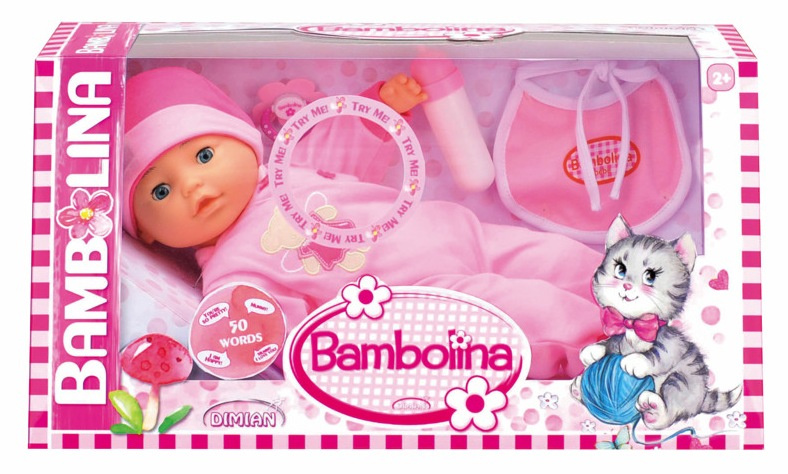 Alltoys Bambolina Flora 50 frází CZ