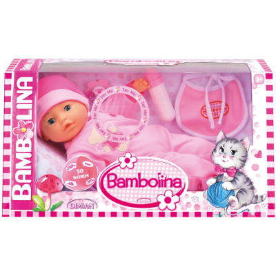 Alltoys Bambolina Flora 50 frází CZ