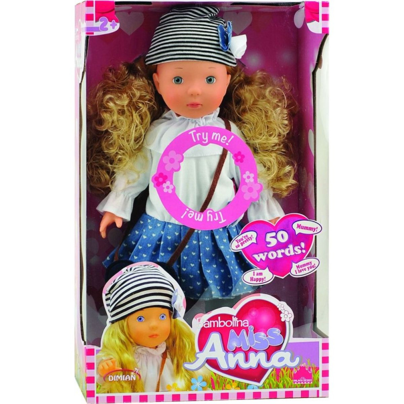 Alltoys Bambolína Anna s 50 slovy