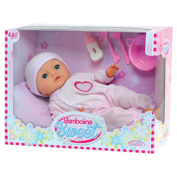 Bábika Bambolina Sweet 46cm s 50 slovenskými slovami SK