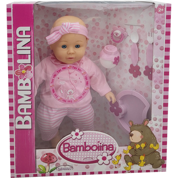 Alltoys Bambolína Miminko Bambolina Rose s 50 českýmí slovy