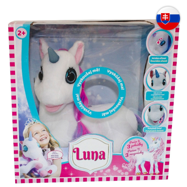 Luna pohádkový jednorožec poslechni si pohádku SK