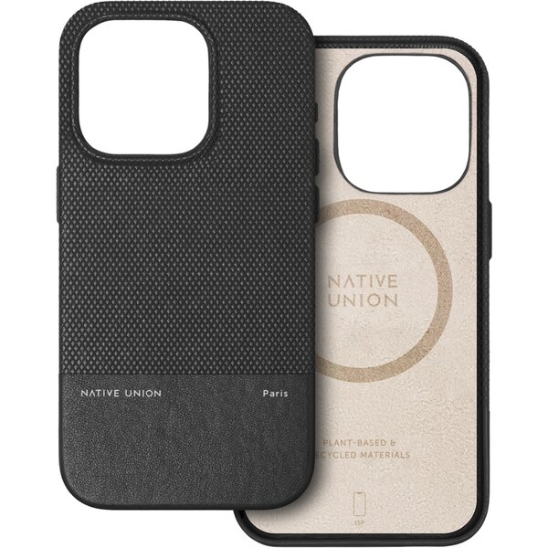 Pouzdro Native Union ReClassic Case iPhone 15 Pro RECLA-BLK-NP23P černé Černá