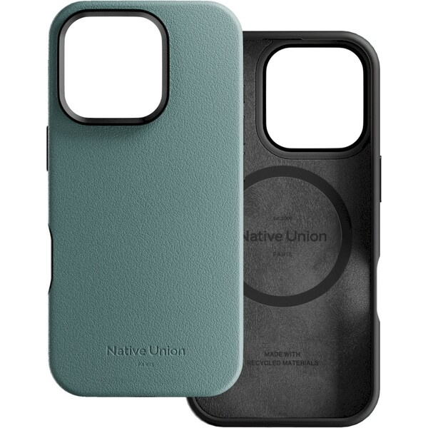 Native Union Active MagSafe kryt iPhone 16 Pro zelený