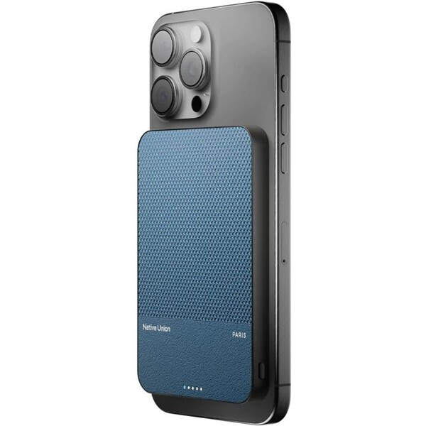 MagSafe powerbanka Native Union (Re)Classic 5000mAh - modrá