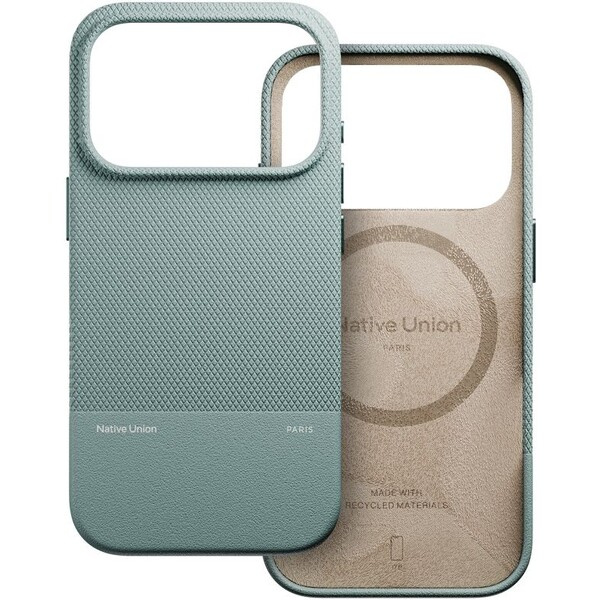 Native Union (RE)Classic MagSafe kryt z recyklovaného materiálu iPhone 17 Pro slate green