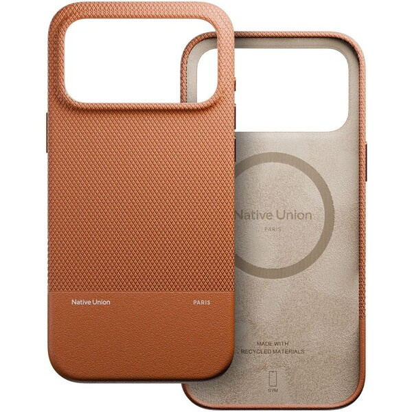 Native Union (RE)Classic MagSafe kryt z recyklovaného materiálu iPhone 17 Pro Max tan