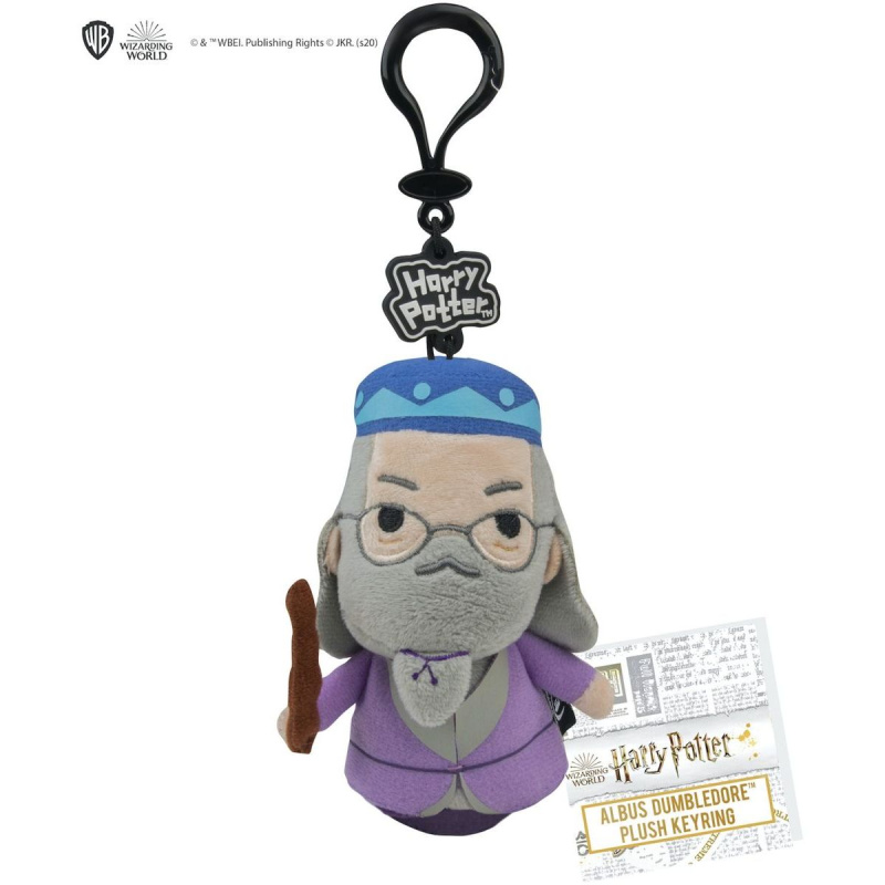 Přívěsek na klíče Harry Potter Albus Brumbál 11 cm plyšová
