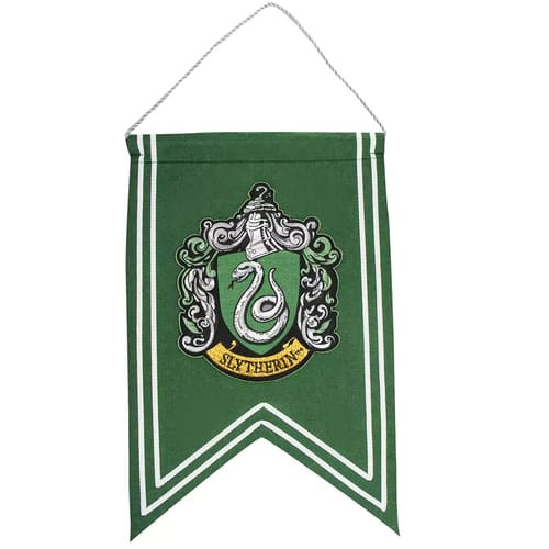 Vlajka Harry Potter - erb Slizolinu