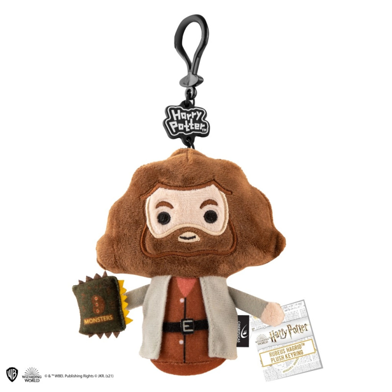 Přívěsek na klíče Harry Potter Hagrid plyšová