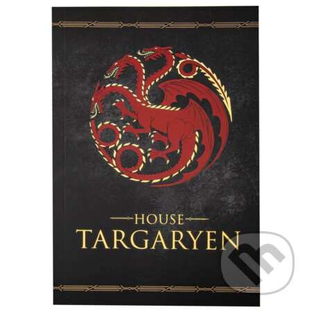Zošit Game of Thrones - Targaryen