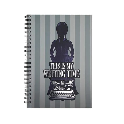 Wednesday Zápisník krúžkový - This Is My Writing Time