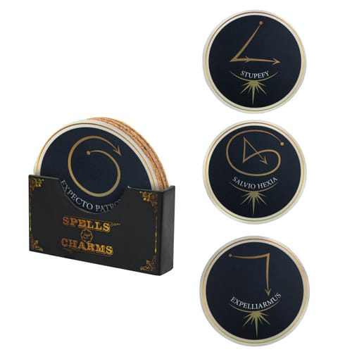 Podtácky Harry Potter - Spells & Charms (4 ks)