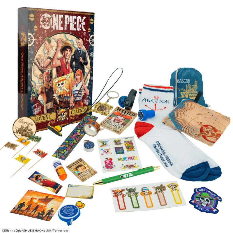 EPEE One Piece Adventní kalendář 2024 Merch Cinereplicas