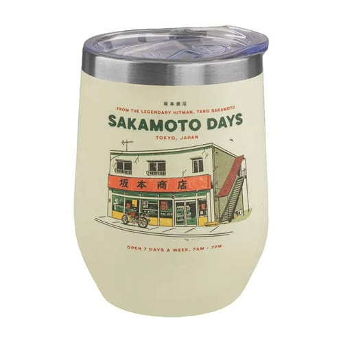 Sakamoto Days Cestovný hrnček - Sakamoto 350 ml