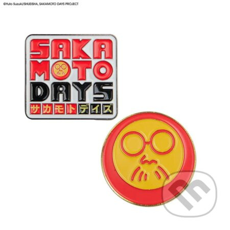 Sakamoto Days Set odznakov  (2 kusy)