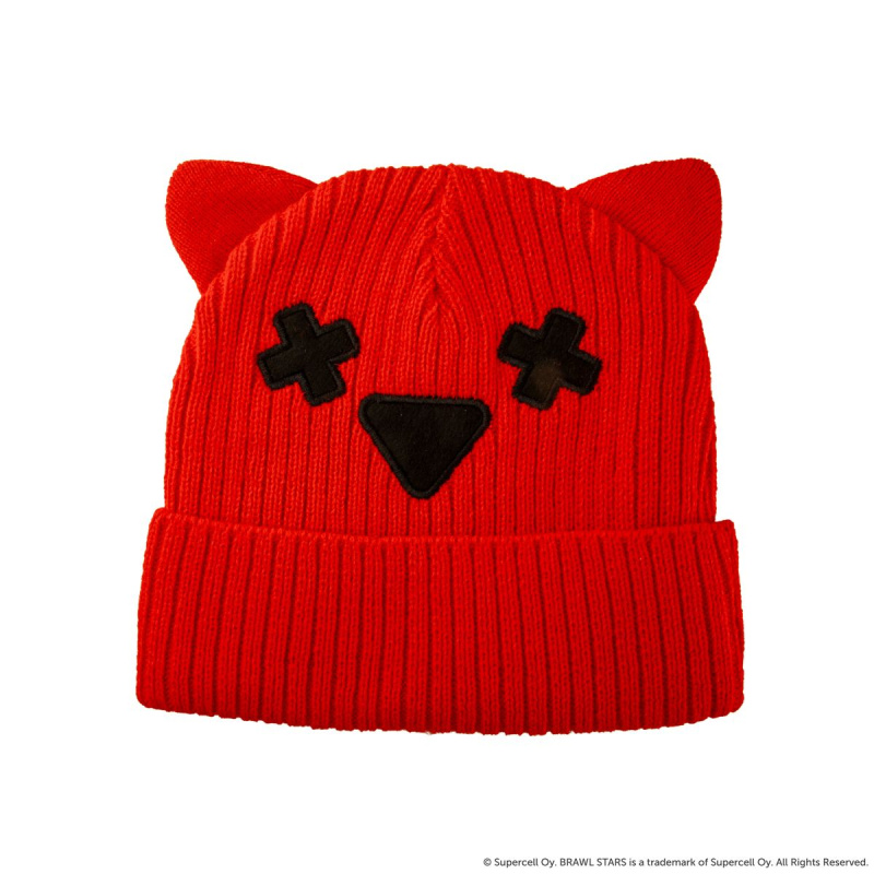 Čepice Brawl Stars - Nite Červená