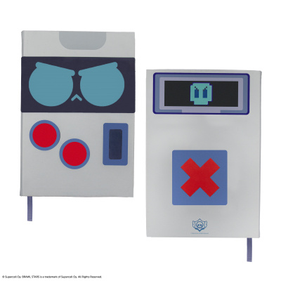 Brawl Stars tvrdý obal na blok 8‑bit