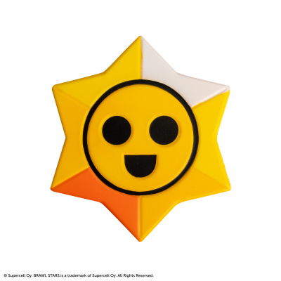 Antistresová hvězda Brawl Stars Squishy Starr Drop