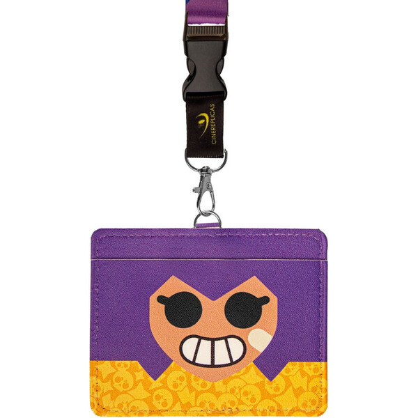 Šňůrka na krk s pouzdrem na kartu Brawl Stars Shelly