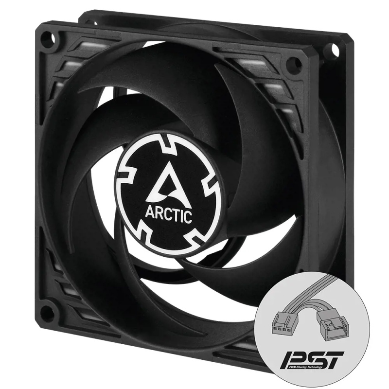Arctic P8 PWM PST (ACFAN00150A) Černá