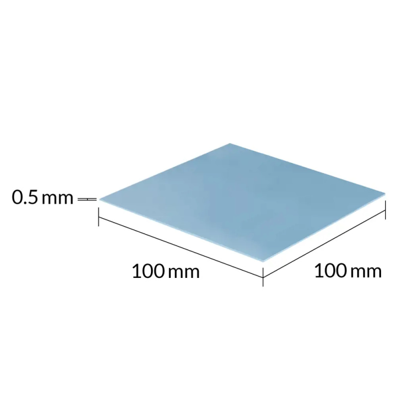Arctic teplovodivá podložka - TP-3 100 x 100 x 0,5 (ACTPD00052A)