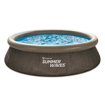 Mac Toys Rodinný bazén ratan s filtrací