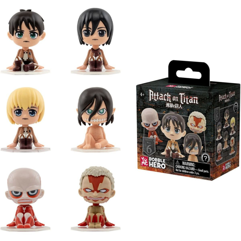 YuMe Mystery figurka Attack on Titan - Bobble Hero 6 cm