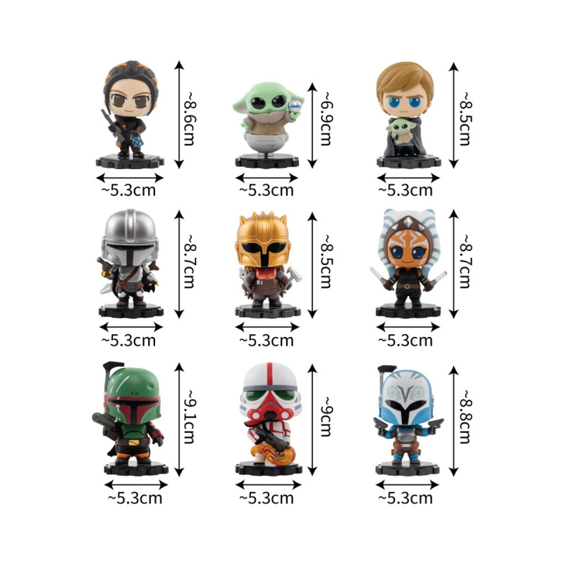 Star Wars Cosbi figurka Asst9/DPL6