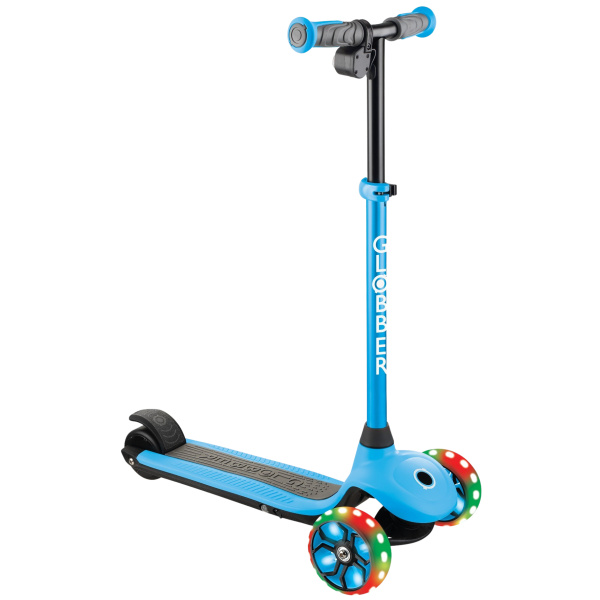 Globber Koloběžka elektrická dětská E-MOTION 4 PLUS - Sky Blue