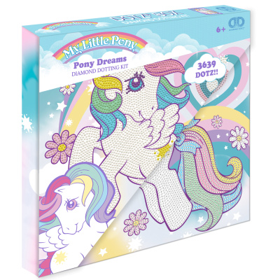 DIAMOND DOTZ DOTZIES Diamantové malování My Little Pony DBX096 28 x 28 cm