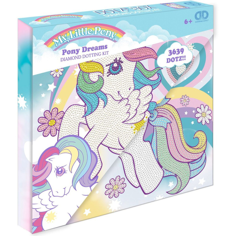 DIAMOND DOTZ DOTZIES Diamantové malování My Little Pony DBX096 28 x 28 cm