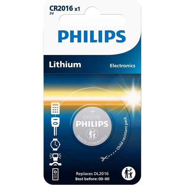 Philips CR2016 1ks CR2016/01B