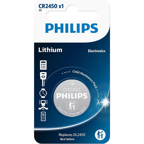 Philips CR2450 1ks CR2450/10B
