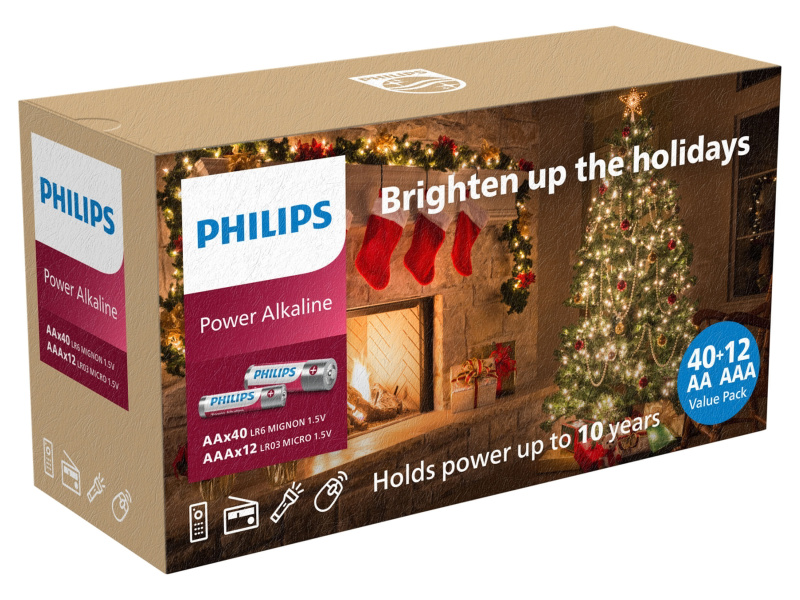 Philips Designové vánoční baterie X-Mas
