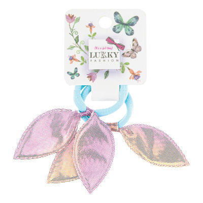 Lukky Fashion Gumičky set, třpytivé mašle, dvojbalení