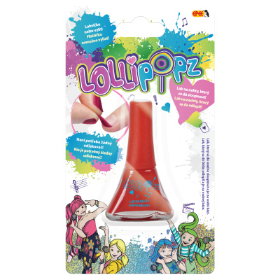 Lak na nehty Lollipopz displej červený