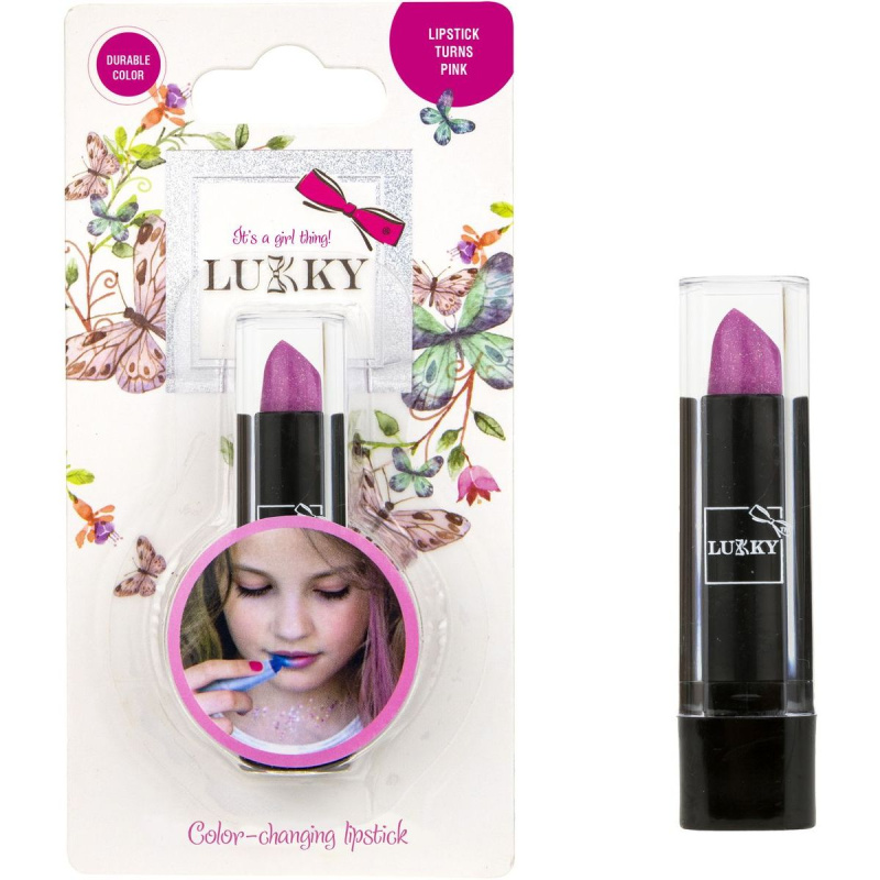 LUKKY rtěnka měnící barvu (fialová - růžová)