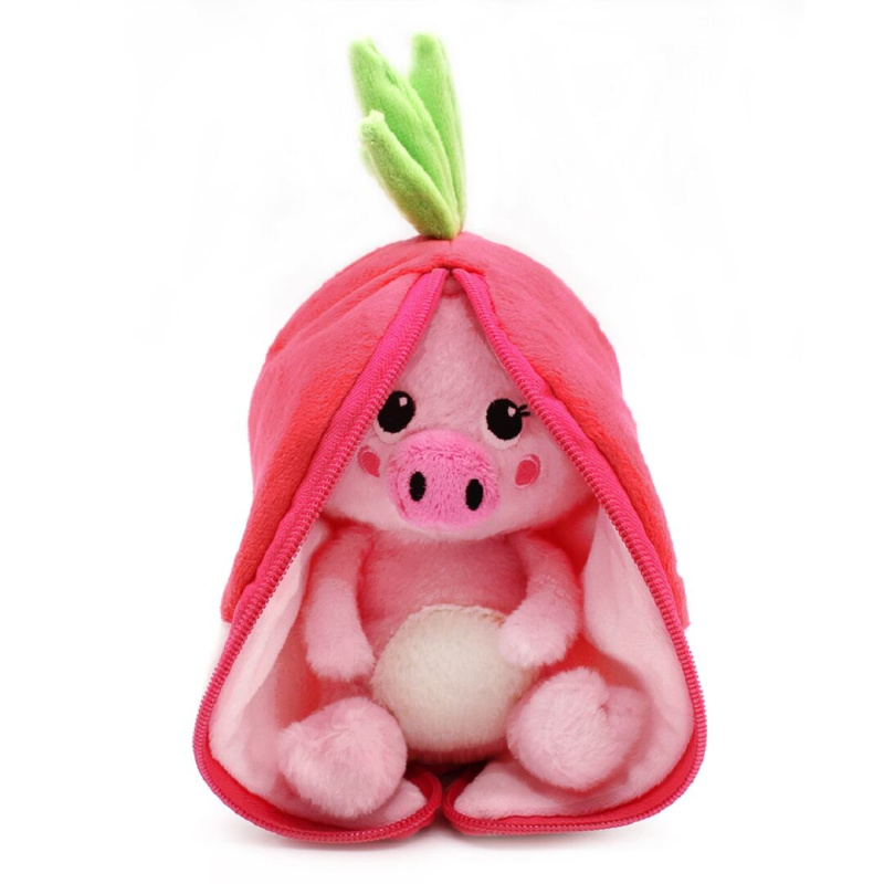 FLIPETZ 2v1 Plyšové prase / ředkvička - Piglet