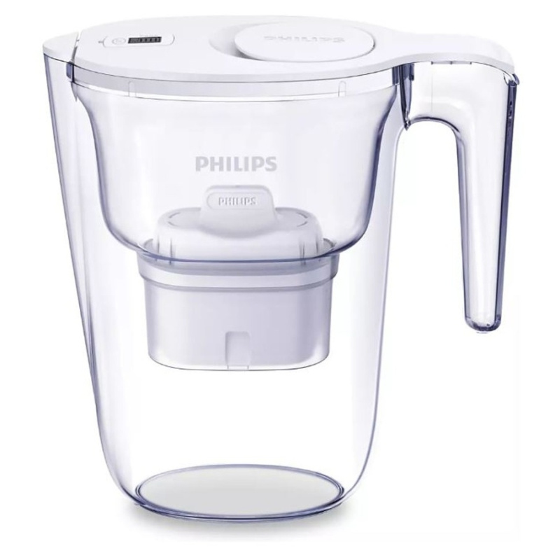 PHILIPS AWP2933WHT6/58 Filtrační konvice 2,6 l Micro X-Clean s časovačem bílá