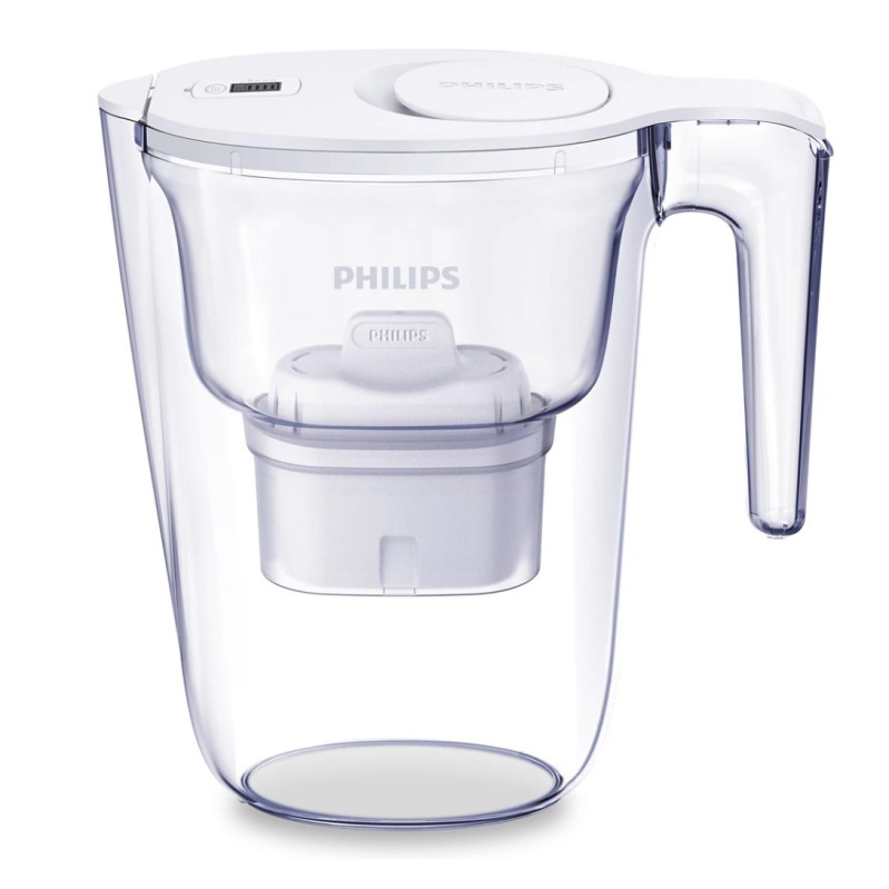 PHILIPS AWP2933WHT6/58 Filtrační konvice 2,6 l Micro X-Clean s časovačem bílá