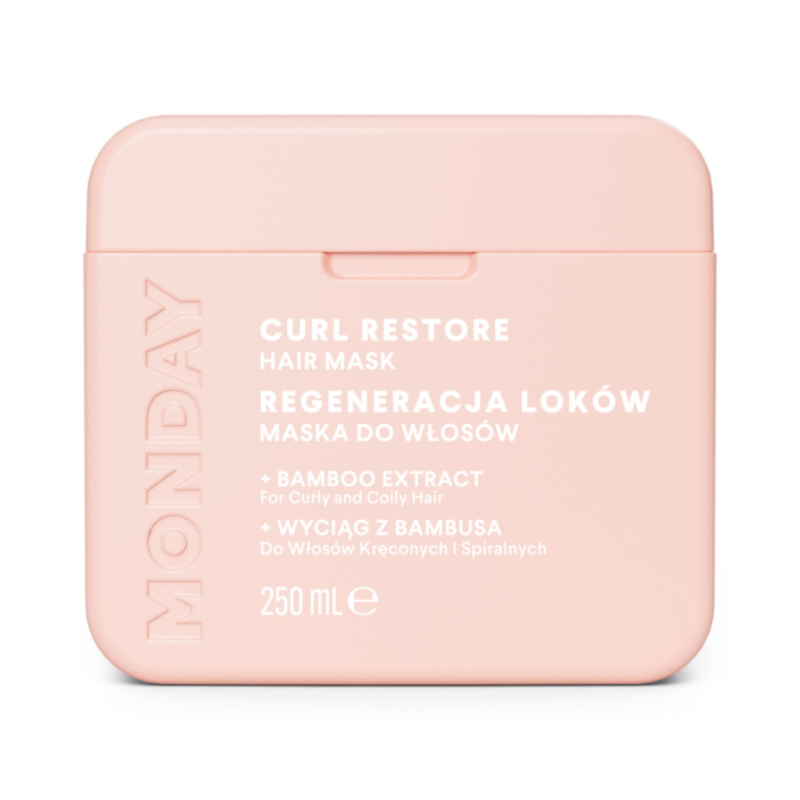 Monday Maska pro kudrnaté a vlnité vlasy Curl Restore Mask 250 ml