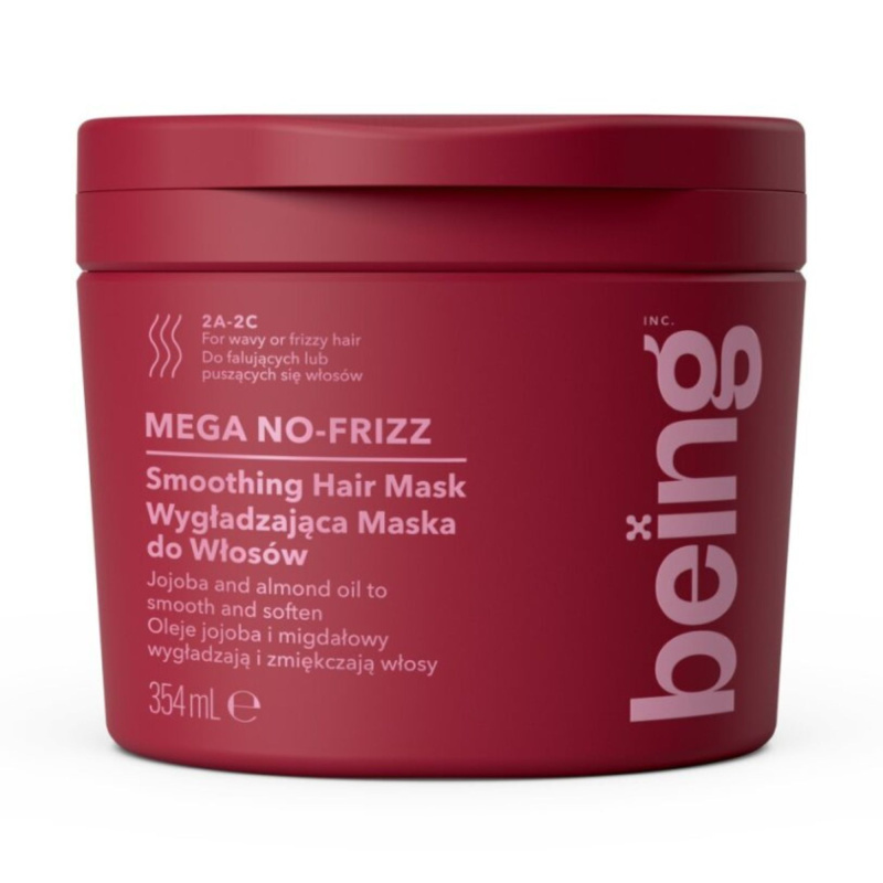 Being Maska na vlasy Mega No-Frizz Smoothing Mask 354 ml