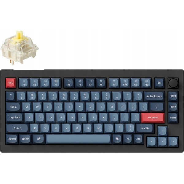 Keychron V1 US V1M-D4 Černá