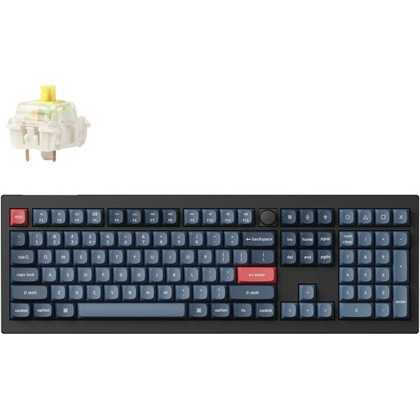 Keychron V6 Max V6M-D4 Černá
