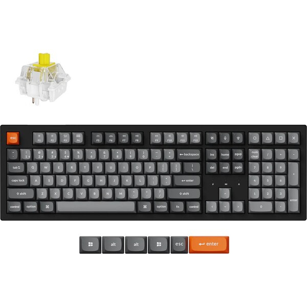 Keychron K10 Max K10M-H4 Černá