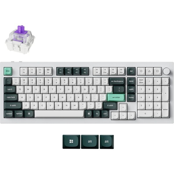 Keychron Q5 HE Q5H-P1 Bílá