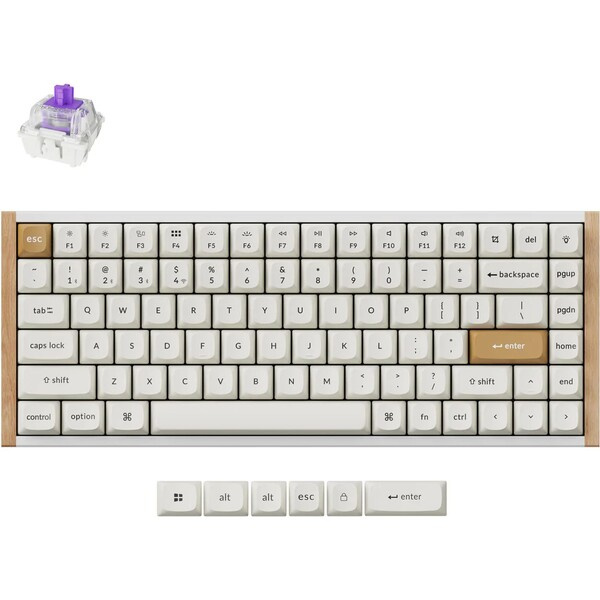 Keychron K2 HE K2H-Q1 Bílá