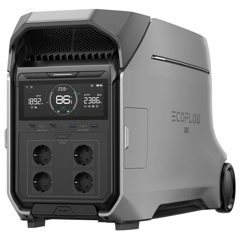 EcoFlow DELTA Pro 3 Stříbrná