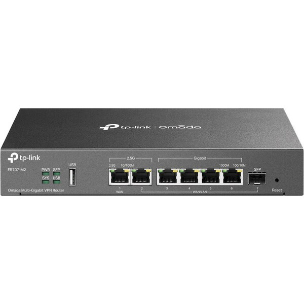 TP-Link ER707-M2 2.5Gb VPN router Omada, ER707-M2